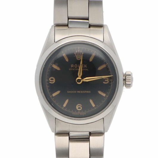 Vintage Rolex Oyster Royal wristwatch with manual winding