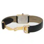 Vintage Cartier Tank Solo 24mm steel and gold watch
