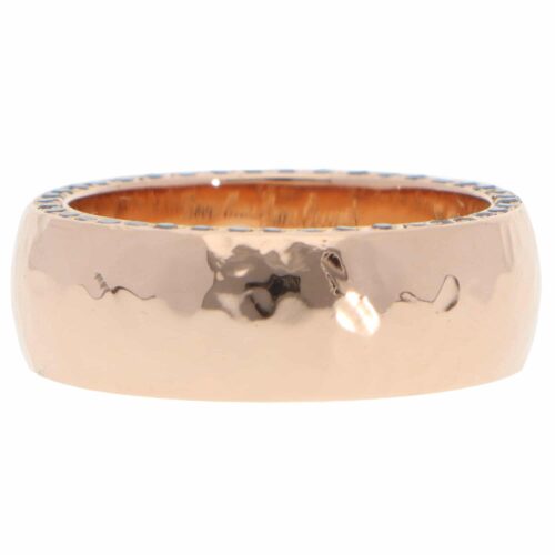Vintage Stephen Webster Black Diamond Band in Rose Gold