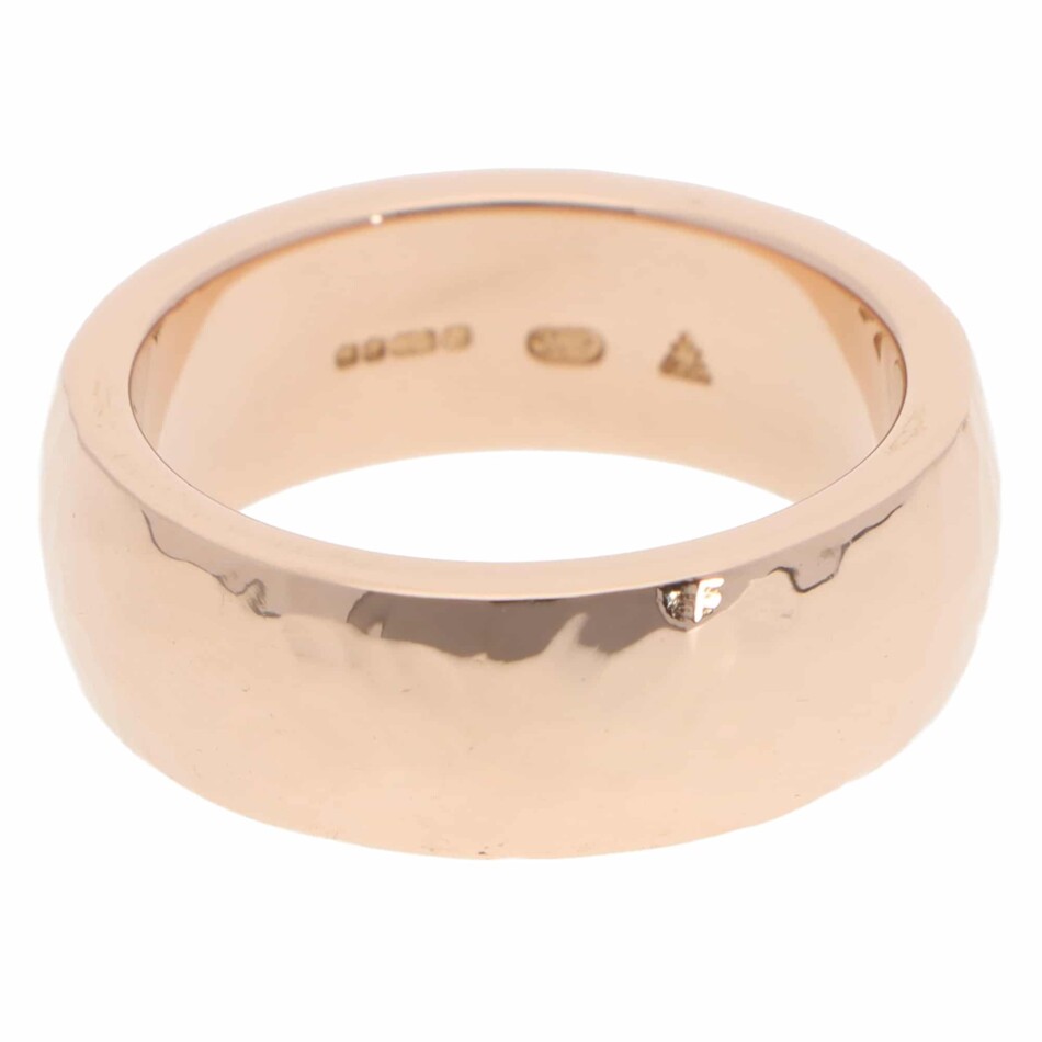 Vintage Stephen Webster Black Diamond Band in Rose Gold
