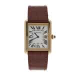 Vintage Cartier Tank Solo 24mm steel and gold watch