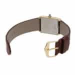 Vintage Cartier Tank Solo 24mm steel and gold watch