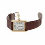 Vintage Cartier Tank Solo 24mm steel and gold watch