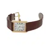 Vintage Cartier Tank Solo 24mm steel and gold watch