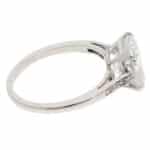 Vintage 3.02ct GIA Certified Diamond Ring in Platinum