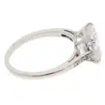 Vintage 3.02ct GIA Certified Diamond Ring in Platinum