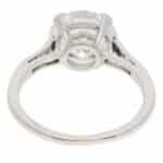 Vintage 3.02ct GIA Certified Diamond Ring in Platinum