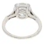 Vintage 3.02ct GIA Certified Diamond Ring in Platinum