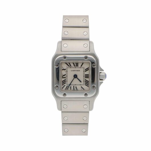 Vintage Cartier Santos Galbee Stainless Steel 24mm