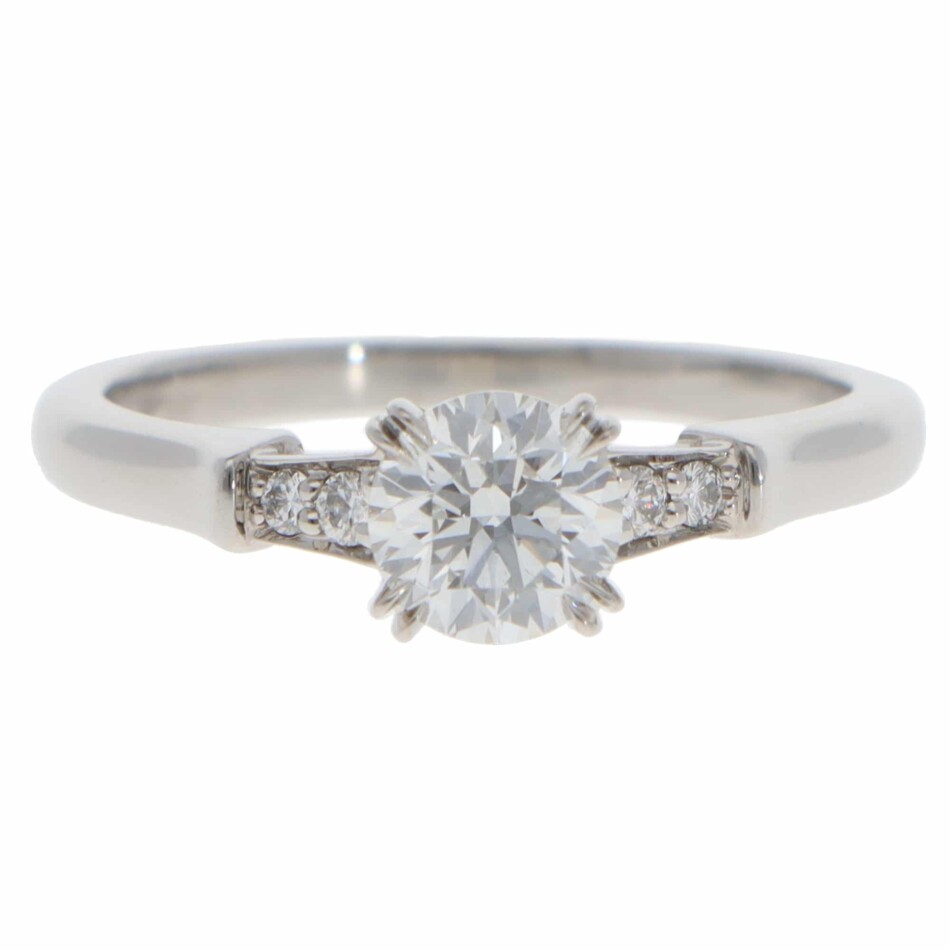 Vintage Harry Winston GIA Certified Tryst Diamond Ring