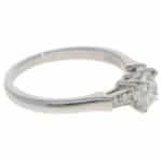 Vintage Harry Winston GIA Certified Tryst Diamond Ring