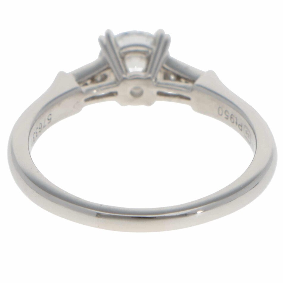 Vintage Harry Winston GIA Certified Tryst Diamond Ring