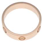 Vintage Cartier LOVE Ring in Rose Gold, Size 63