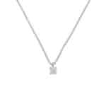 Vintage Tiffany & Co. Diamond Solitaire Necklace in Platinum