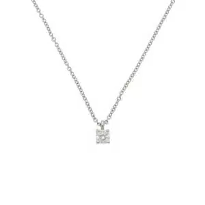 Vintage Tiffany & Co. Diamond Solitaire Necklace in Platinum