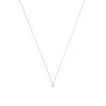 Vintage Tiffany & Co. Diamond Solitaire Necklace in Platinum