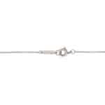Vintage Tiffany & Co. Diamond Solitaire Necklace in Platinum