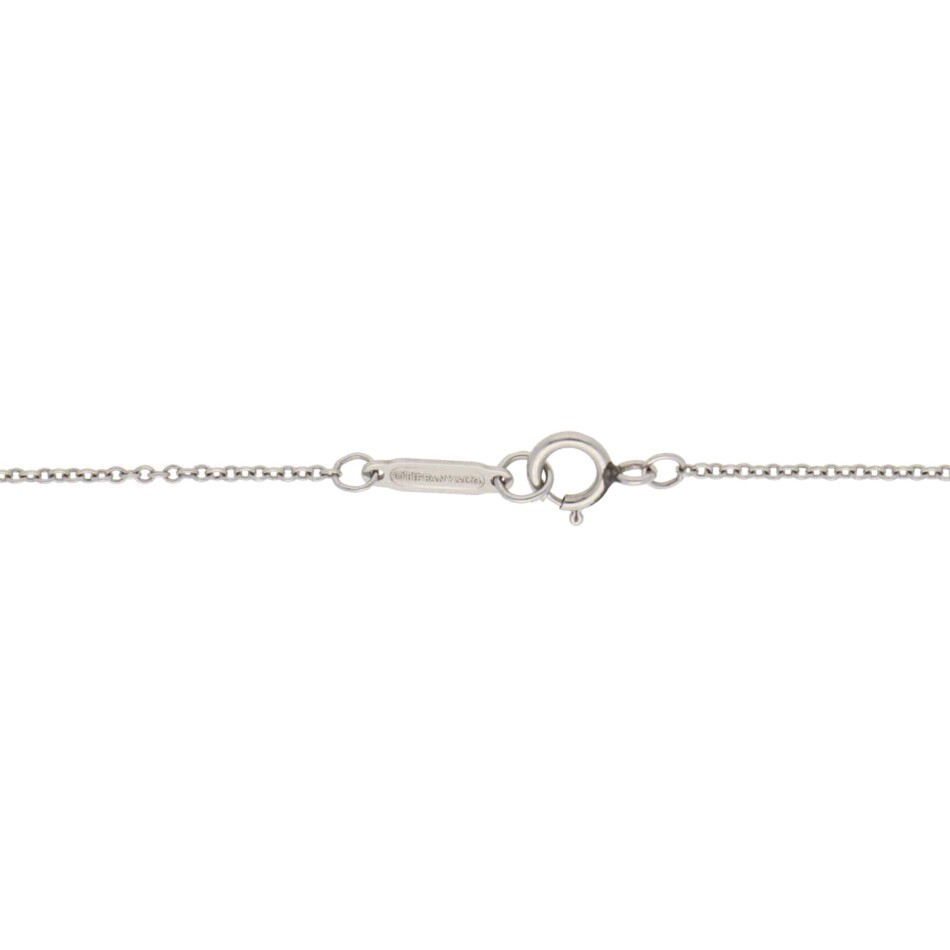 Vintage Tiffany & Co. Diamond Solitaire Necklace in Platinum