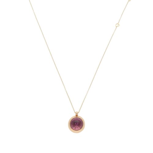 Vintage Pasquale Bruni Amethyst and Diamond Pendant Necklace