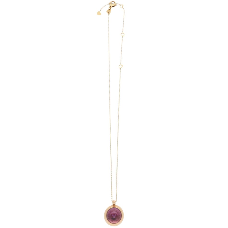 Vintage Pasquale Bruni Amethyst and Diamond Pendant Necklace