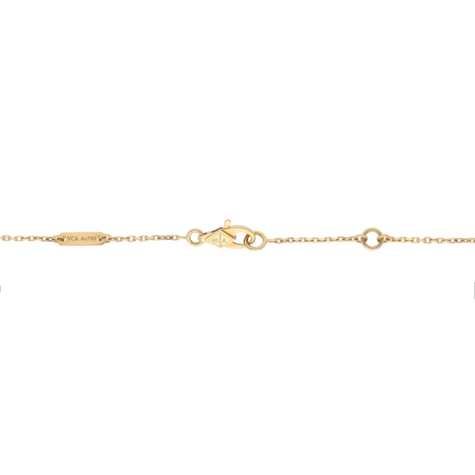 Vintage Van Cleef & Arpels Sweet Alhambra Pendant in Yellow Gold