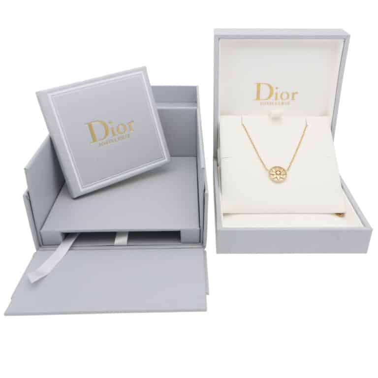 Vintage Christian Dior Rose des Vents Mothe of Pearl Necklace