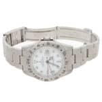 VIntage 2002 Rolex Explorer II with polar white dial