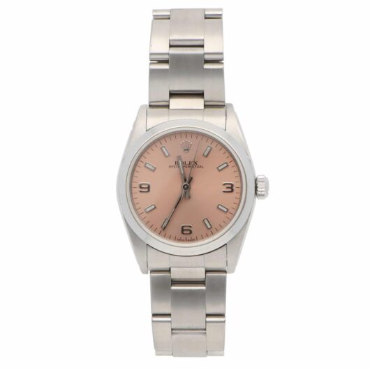 Vintage 2000 Rolex Oyster Perpetual with Salmon Pink Face