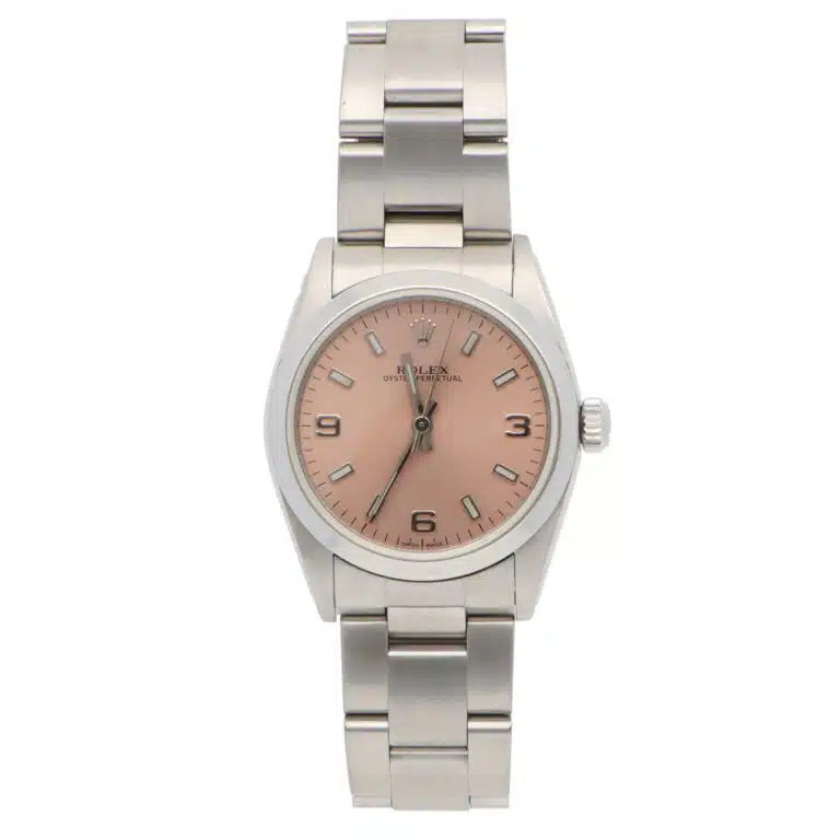 Vintage 2000 Rolex Oyster Perpetual with Salmon Pink Face