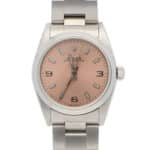 Vintage 2000 Rolex Oyster Perpetual with Salmon Pink Face