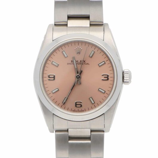 Vintage 2000 Rolex Oyster Perpetual with Salmon Pink Face