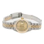 Vintage 1990 Rolex Oyster Datejust Wristwatch in Steel and Gold