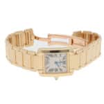 Vintage Cartier Tank Francaise Yellow Gold Wristwatch