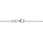 Vintage Theo Fennell Diamond Key Necklace in White Gold
