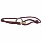 Vintage Cartier LOVE Diamond and Ceramic Purple Cord Bracelet