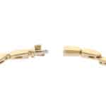 Vintage Cartier Maillon Panthère Diamond Bracelet in Yellow Gold