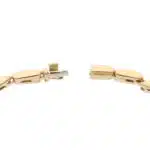 Vintage Cartier Maillon Panthère Diamond Bracelet in Yellow Gold