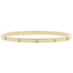 Vintage Cartier Six Diamonds LOVE Bracelet SM in Yellow Gold