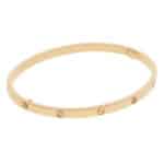 Vintage Cartier Six Diamonds LOVE Bracelet SM in Yellow Gold