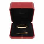 Vintage Cartier LOVE Bracelet in Yellow Gold, Size 19