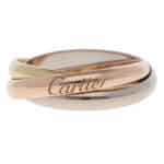Vintage Cartier Trinity Ring SM in Gold, Size 53
