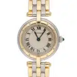 Vintage Cartier Panthère Vendome 3 row wristwatch