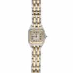 Vintage Cartier Panthère Steel and Yellow Gold Wristwatch