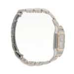 Vintage Cartier Panthère Steel and Yellow Gold Wristwatch
