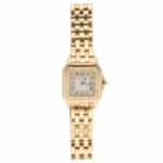 Vintage Cartier Panthère Gold Wristwatch with Diamond-Set Bezel