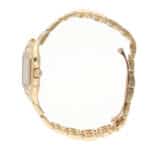 Vintage Cartier Panthère Gold Wristwatch with Diamond-Set Bezel