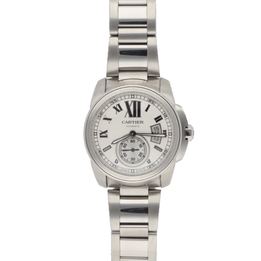 Cartier Calibre de Cartier Stainless Steel Automatic Wristwatch