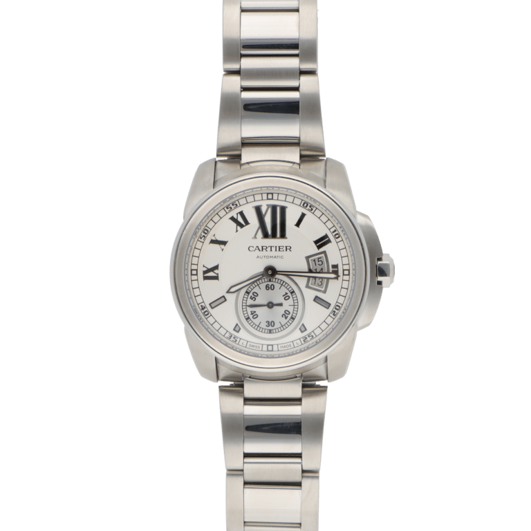 Cartier Calibre de Cartier Stainless Steel Automatic Wristwatch