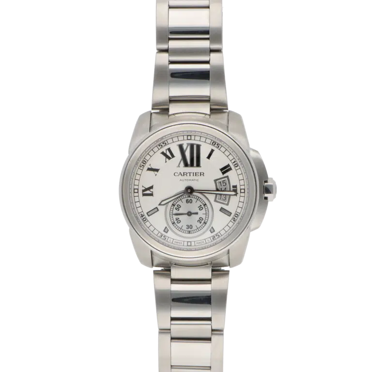 Cartier Calibre de Cartier Stainless Steel Automatic Wristwatch