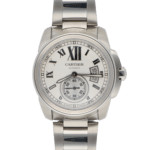Cartier Calibre de Cartier Stainless Steel Automatic Wristwatch